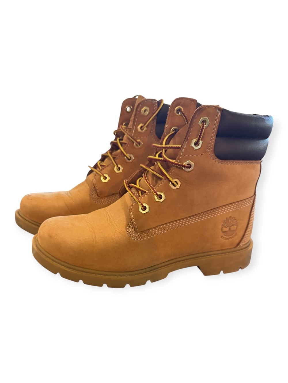 Timberland Women's Waterproof 6-Inch Premium Boots, Size 6.5, Wheat Nubuck
